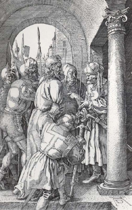 Albrecht Durer Chris before pilate oil painting image